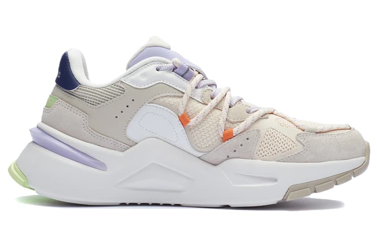 LiNing Reverse Fantasy Low-Top Sports Casual Shoes Women's White Gray 4