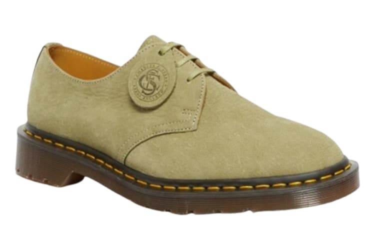 Dr.Martens 1461 Made In England Nubuck Leather Oxford Green 4