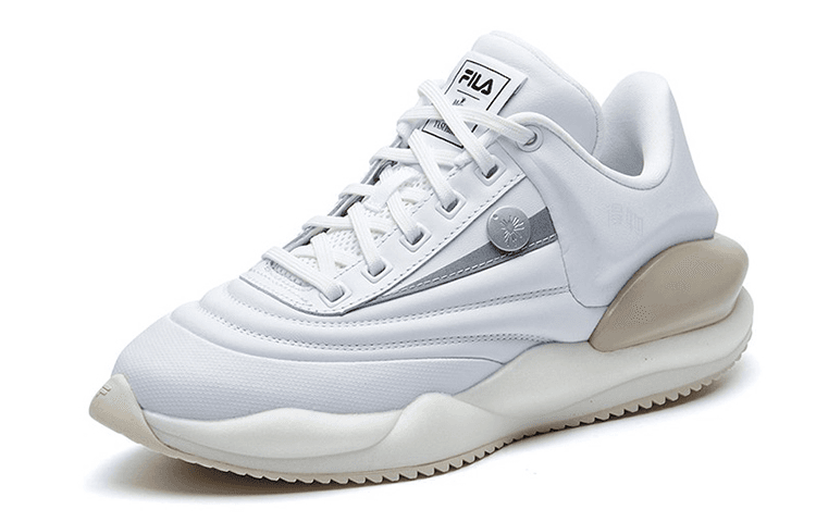 Mihara Yasuhiro x Fila Heritage-FHT Collaboration Cushion Slip-Resistant Low-Top Dad Shoes Women's White 4