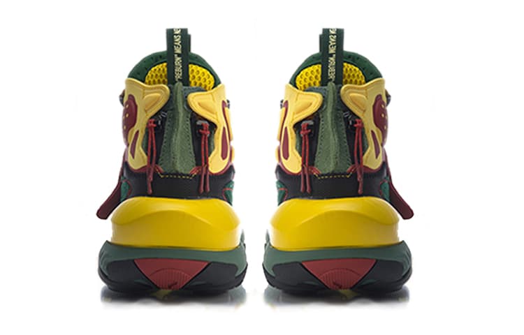 2020 ACE A/W NYFW LiNing Women's Sneakers - Green/Yellow 5