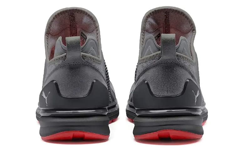 Puma x Staple Ignite Limitless Collaboration Shock-Absorbing Wear-Resistant Comfortable Low-Top Sneakers Grey 6