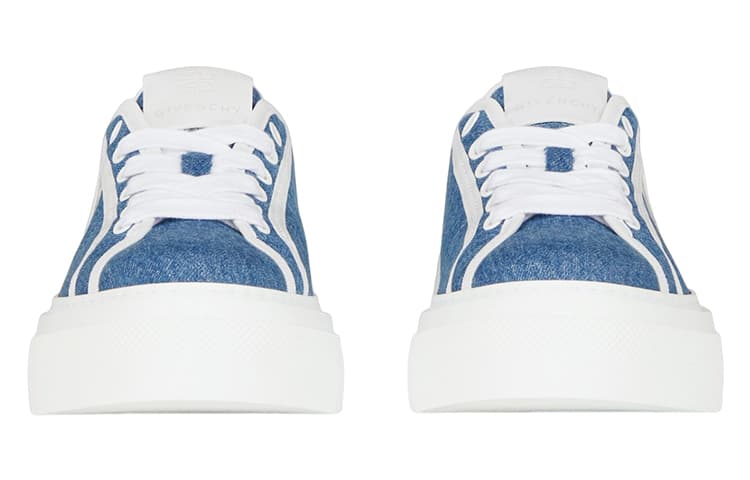 Givenchy Women's City Platform Sneaker 'Denim - Medium Blue' 5