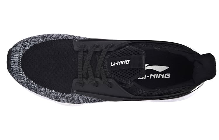 LINING Exceed Casual Shoes Unisex Low-Top Black/Gray 6