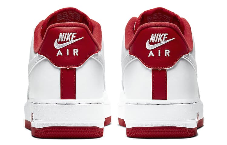 Nike Air Force 1 Low White University Red 5