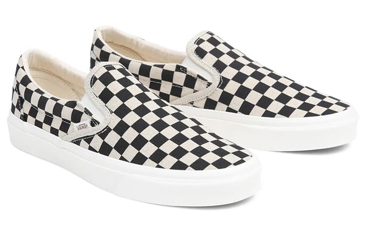 Slip On Classic Vans 'Eco Theory Black White Checkerboard' 6