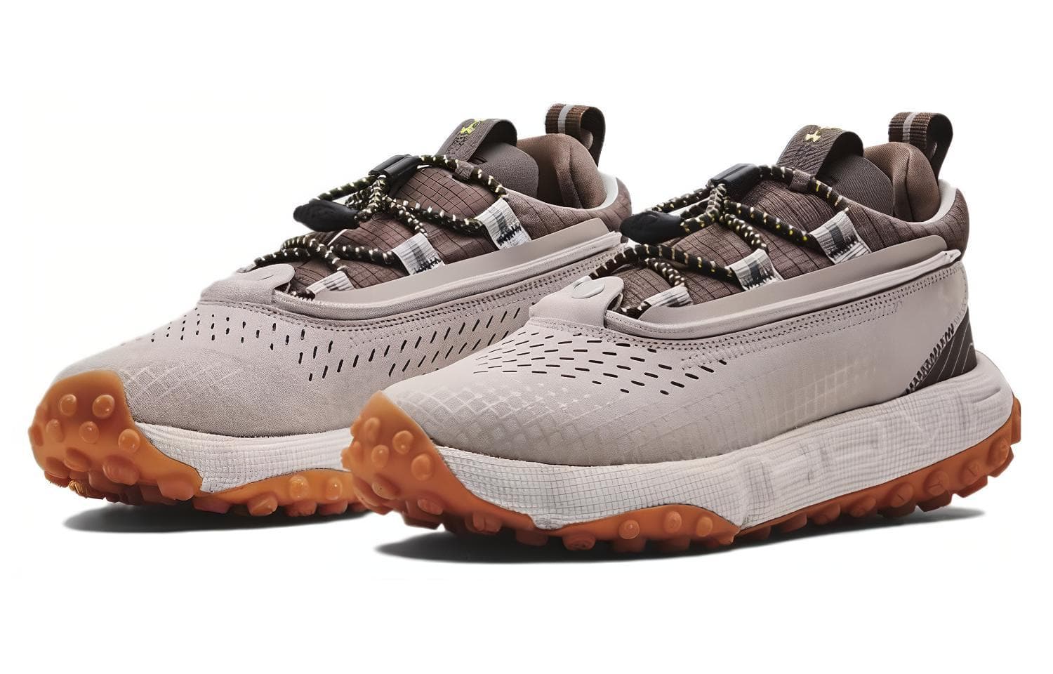 Under Armour Hovr Summit Fat Tire Delta 'Ghost Grey Onyx White' 3