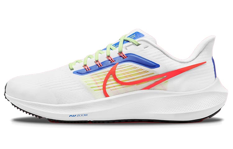 Nike Air Zoom Pegasus 39 White Crimson Racer Blue