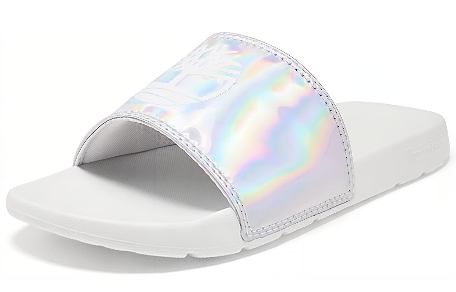 Timberland Playa Comfort Foam Slide Sandals Men's Silver 3