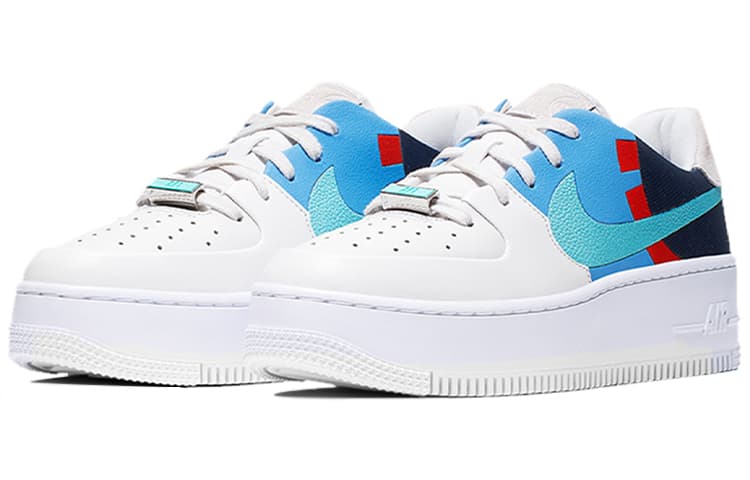 Nike Air Force 1 Low Sage White Light Blue Women's 6
