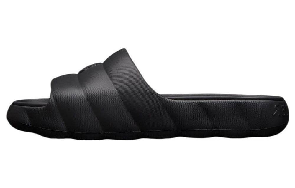 Moncler Lilo Flat Slide Sandals Men's Black 2