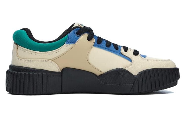 FILA Blocks 'Cream Blue Green' Women's 3
