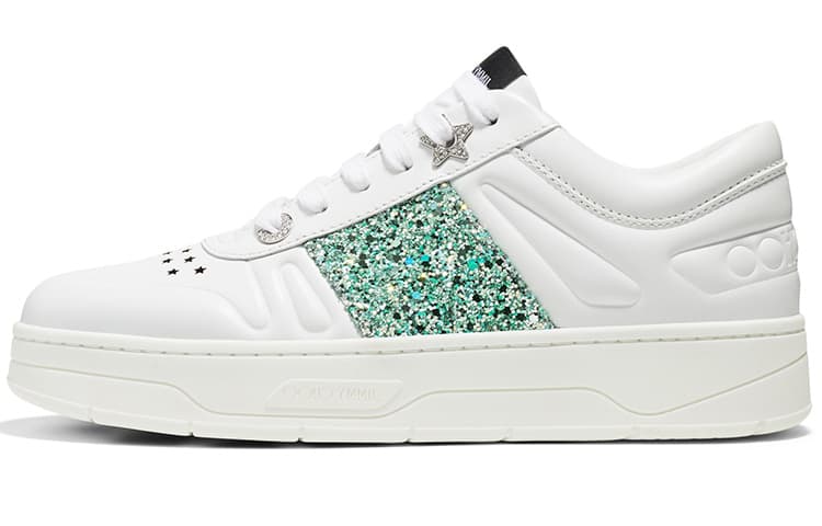 Jimmy Choo Hawaii Casual Shoes Women's Low-Top Mint Green 2