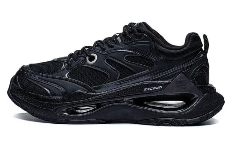 LiNing Beyond Infinity Durable Breathable Low-Top Casual Shoes Men's Black
