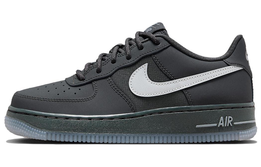 Nike Air Force 1 Low Anthracite Reflective Silver GS 2