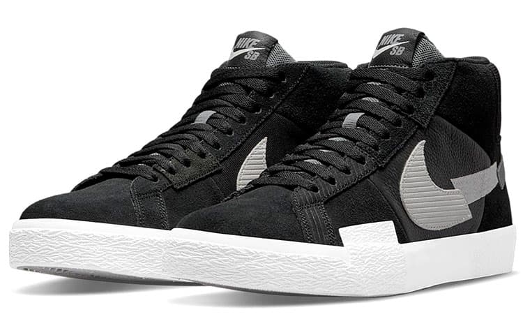 Nike Blazer Mid Mosaic Black Grey 6