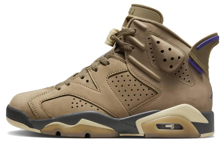 JORDAN 6 Retro Gore Tex Brown Kelp Women's 2