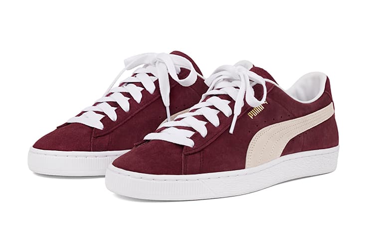 PUMA Suede JJJJound Burgundy 5