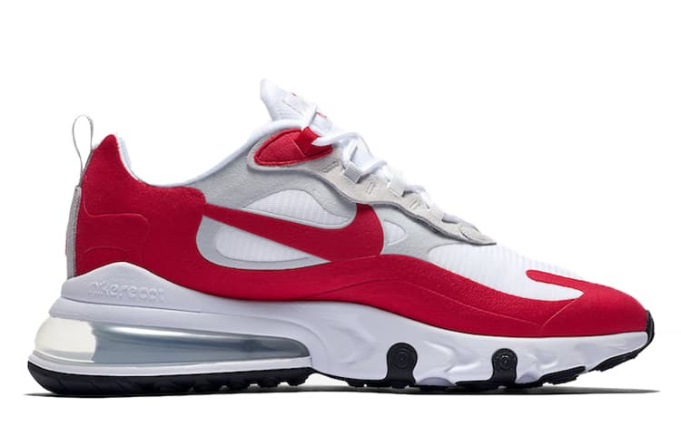 Nike Air Max 270 React White University Red 4