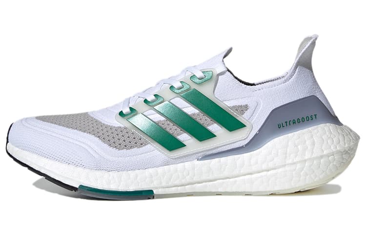 Adidas Ultra Boost 21 White Sub Green 2
