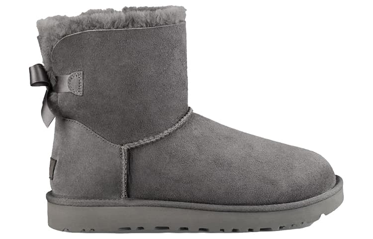 UGG Mini Bailey Bow Ii Boot Grey Women's 4