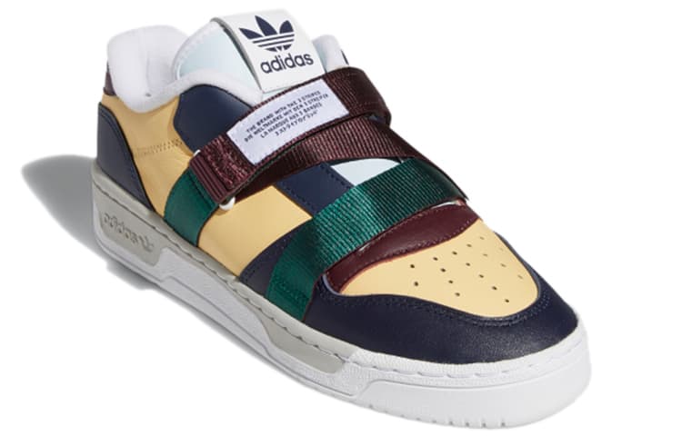 Adidas Originals Rivalry Low W Strap 'Yellow Blue Green' Women's 6