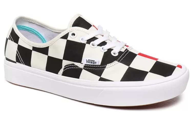 Vans Comfycush Authentic 'Black White Red' 6