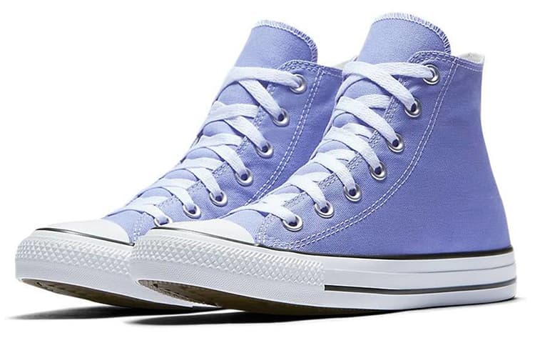 Converse Chuck Taylor All Star Hi Plimsolls In Purple 6
