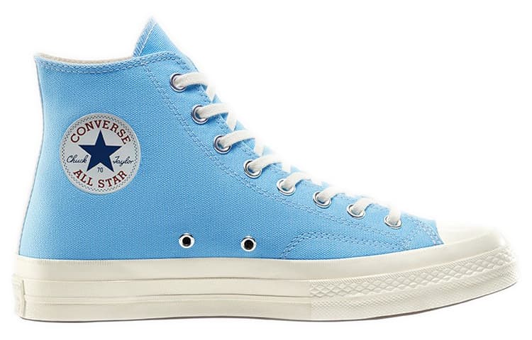 Converse Chuck Taylor All Star 70 Hi Comme Des Garcons Play Bright Blue 3