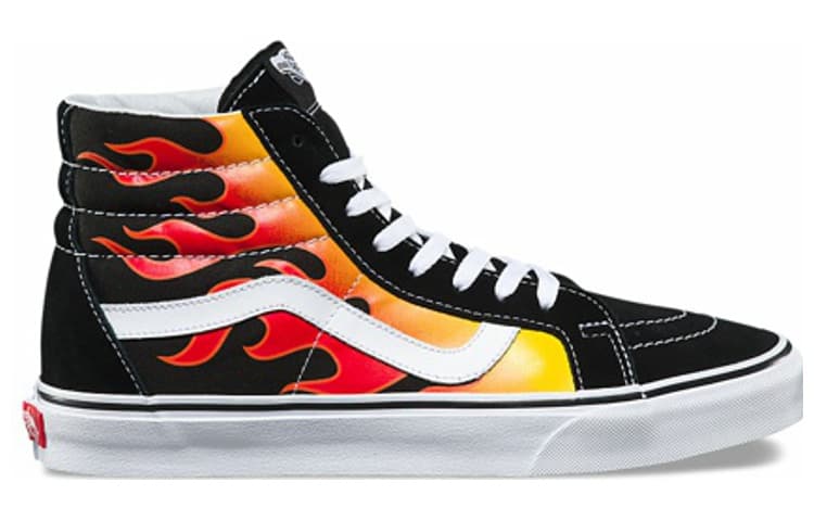 Vans SK8 Hi Reissue Flames 3