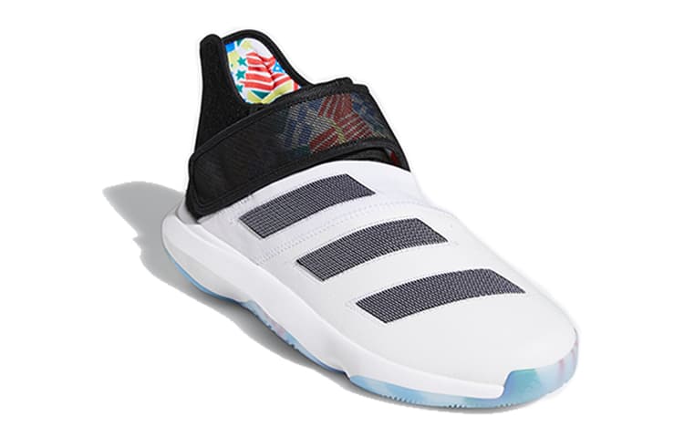 Adidas Harden Be 3 Batw White Black 5