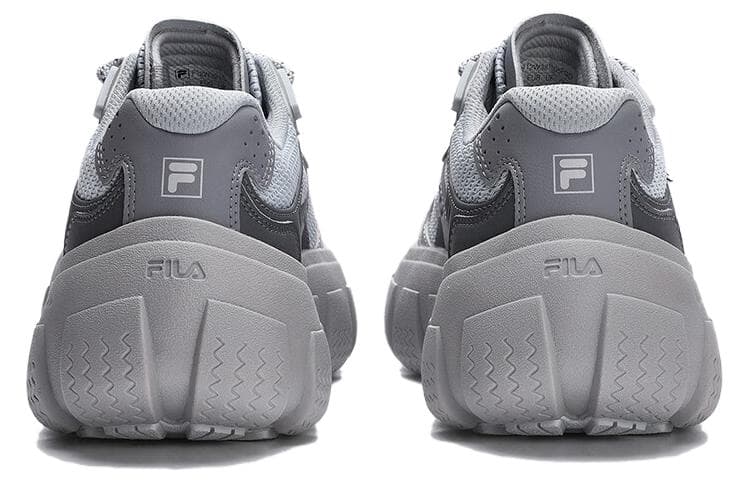 FILA BOLLA Breathable Low-Top Chunky Sneakers Women's Gray 5