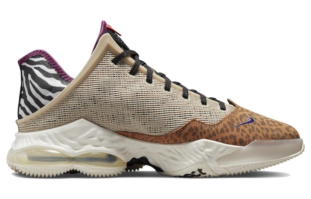 Nike LeBron 19 Low Safari 6