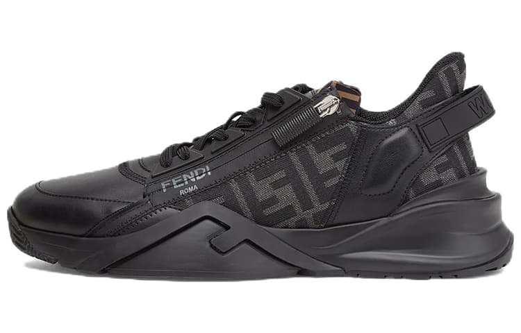 FENDI Flow Low-Top Sneakers Black 2