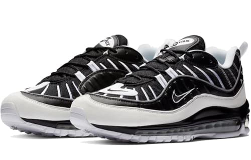 Nike Air Max 98 White Black 6