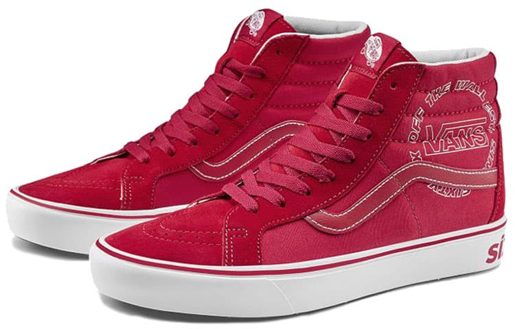 Vans ComfyCush SK8 Hi Reissue 'Red White' 4