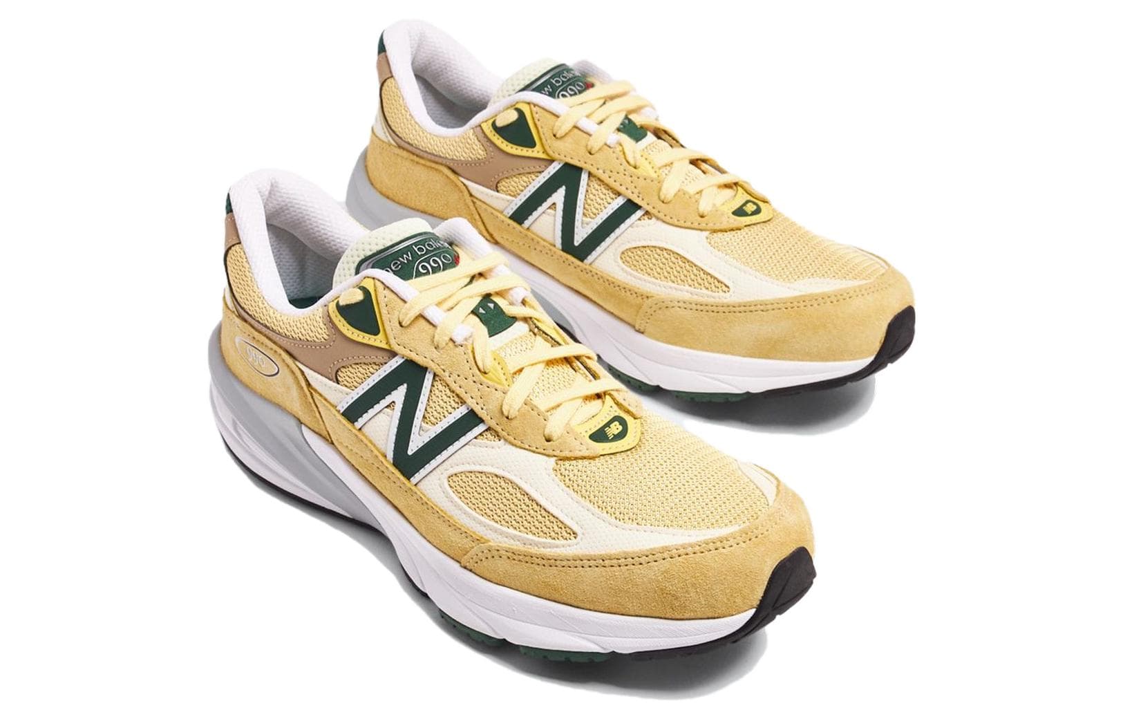 New Balance 990v6 MiUSA Sulphur Green 5