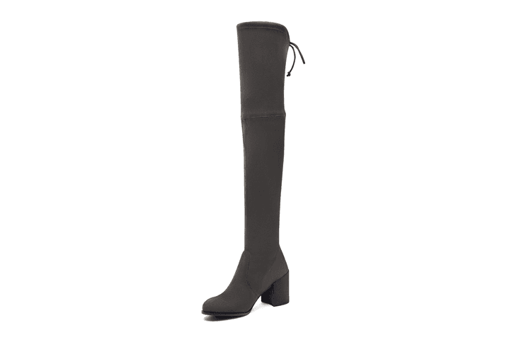 Stuart Weitzman Martin Boots Women's Gray 6