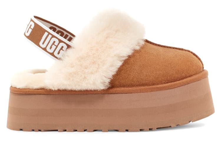 UGG Funkette Slipper Chestnut Women's 4