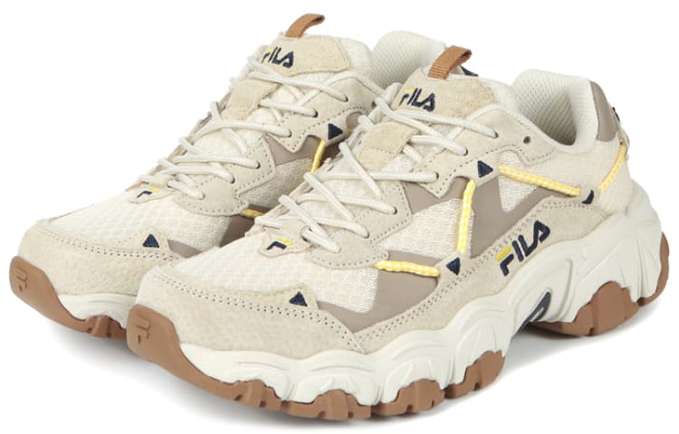 FILA Running Shoes Grey/White/Brown 4