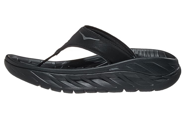 HOKA ONE ONE Ora Recovery Flip Slide 'Black Dark Gull Grey' Women's 2