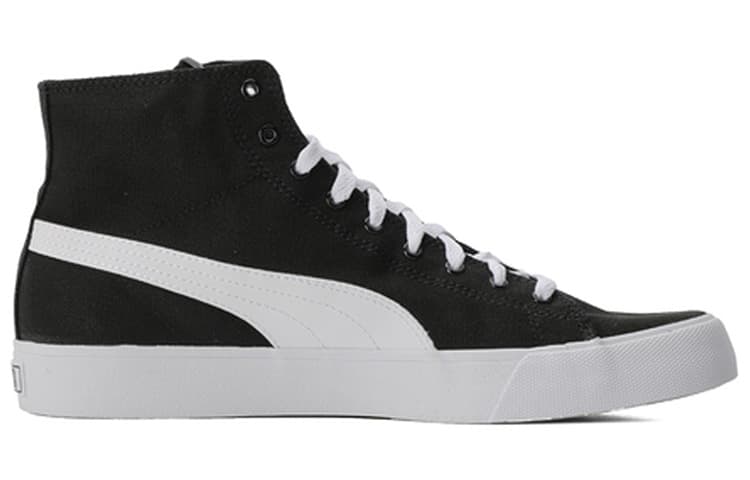 PUMA Bari Mid 'Black White' 4