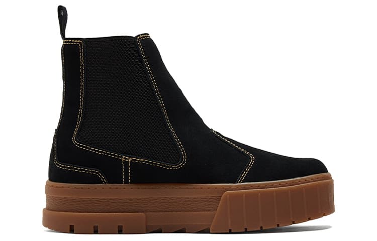 PUMA Mayze Chelsea Suede 'Black Gum' Women's 3