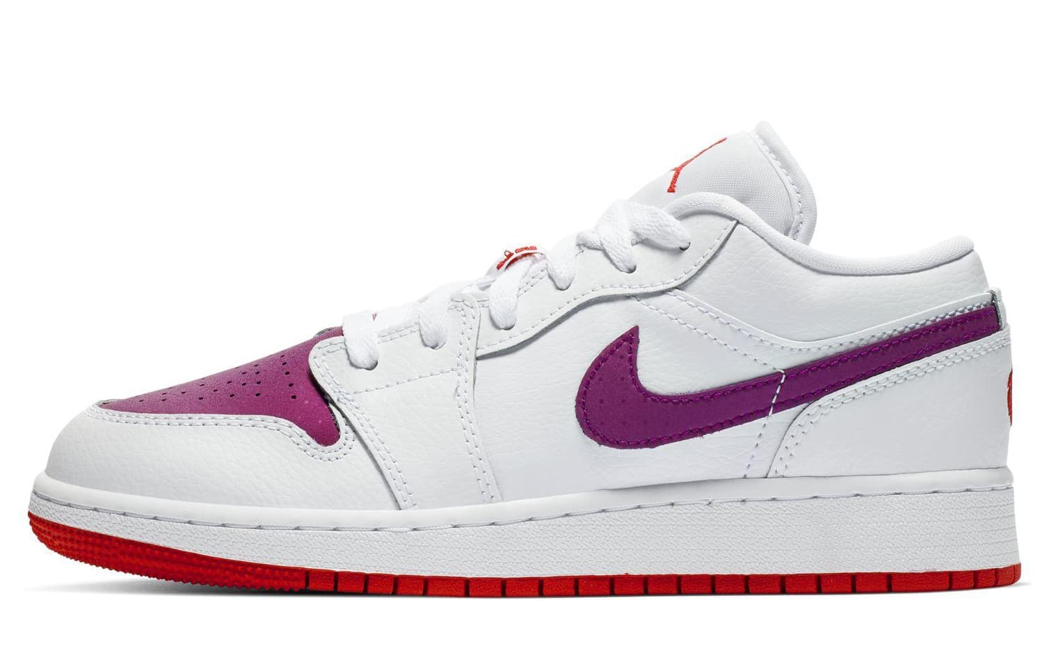 Jordan 1 Low GS White Berry 2