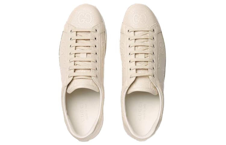 GUCCI Ace 'GG Embossed White' 5