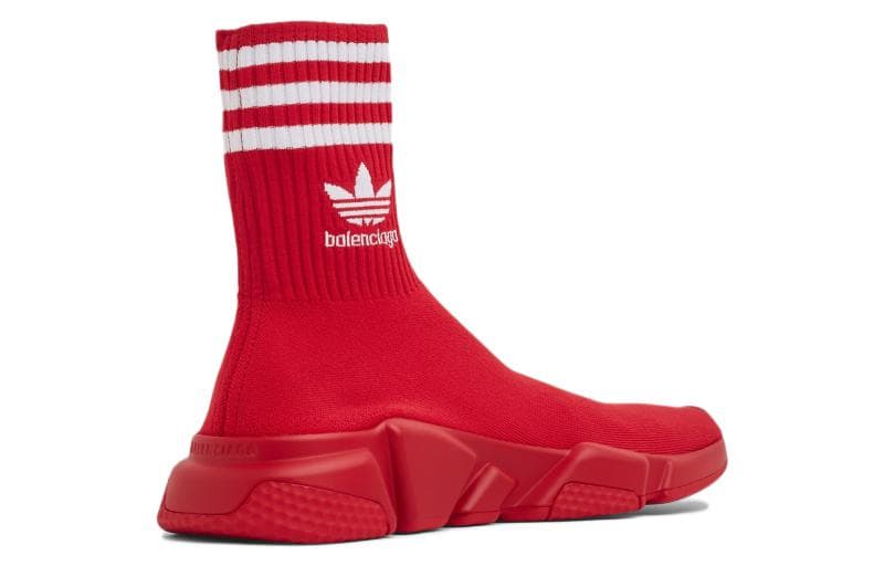 Balenciaga X Adidas Originals Speed 1.0 Sneakers 'Red' Women's 5