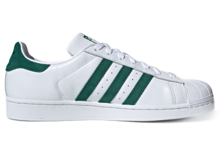 Adidas Originals Superstar White Collegiate Green 3
