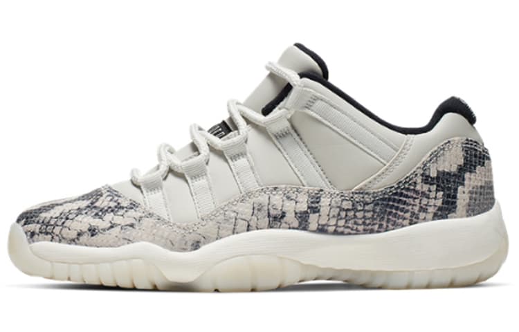 Jordan 11 Retro Low 'Snake Light Bone' GS 2