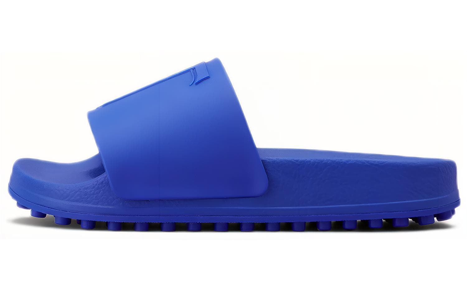 TOD'S Logo Embossed Rubber Slides Women's Blue