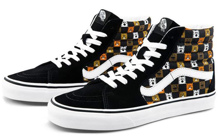 Vans SK8 HI Cartoon Black 3