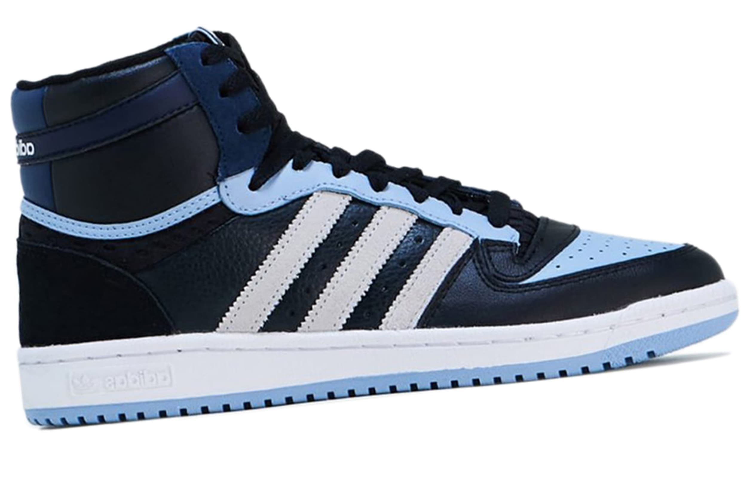Adidas Originals Top Ten Rb Hi Unc Tar Heels Pack 3
